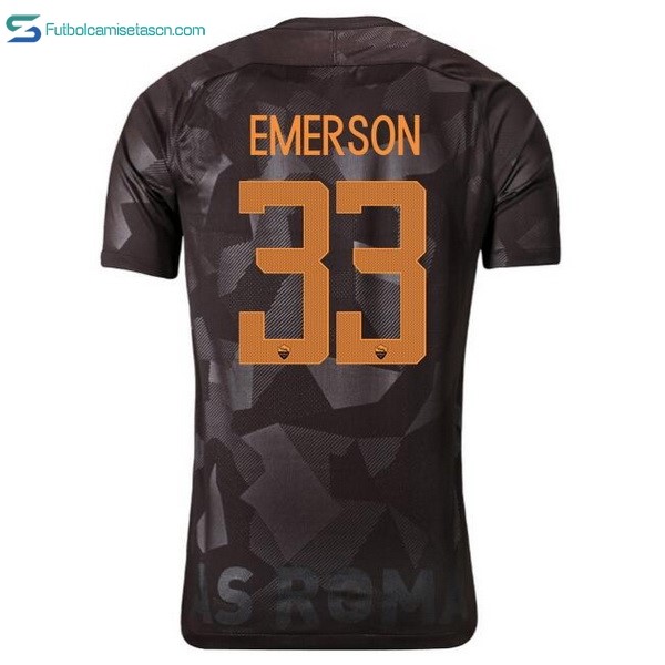 Camiseta AS Roma 3ª Emerson 2017/18